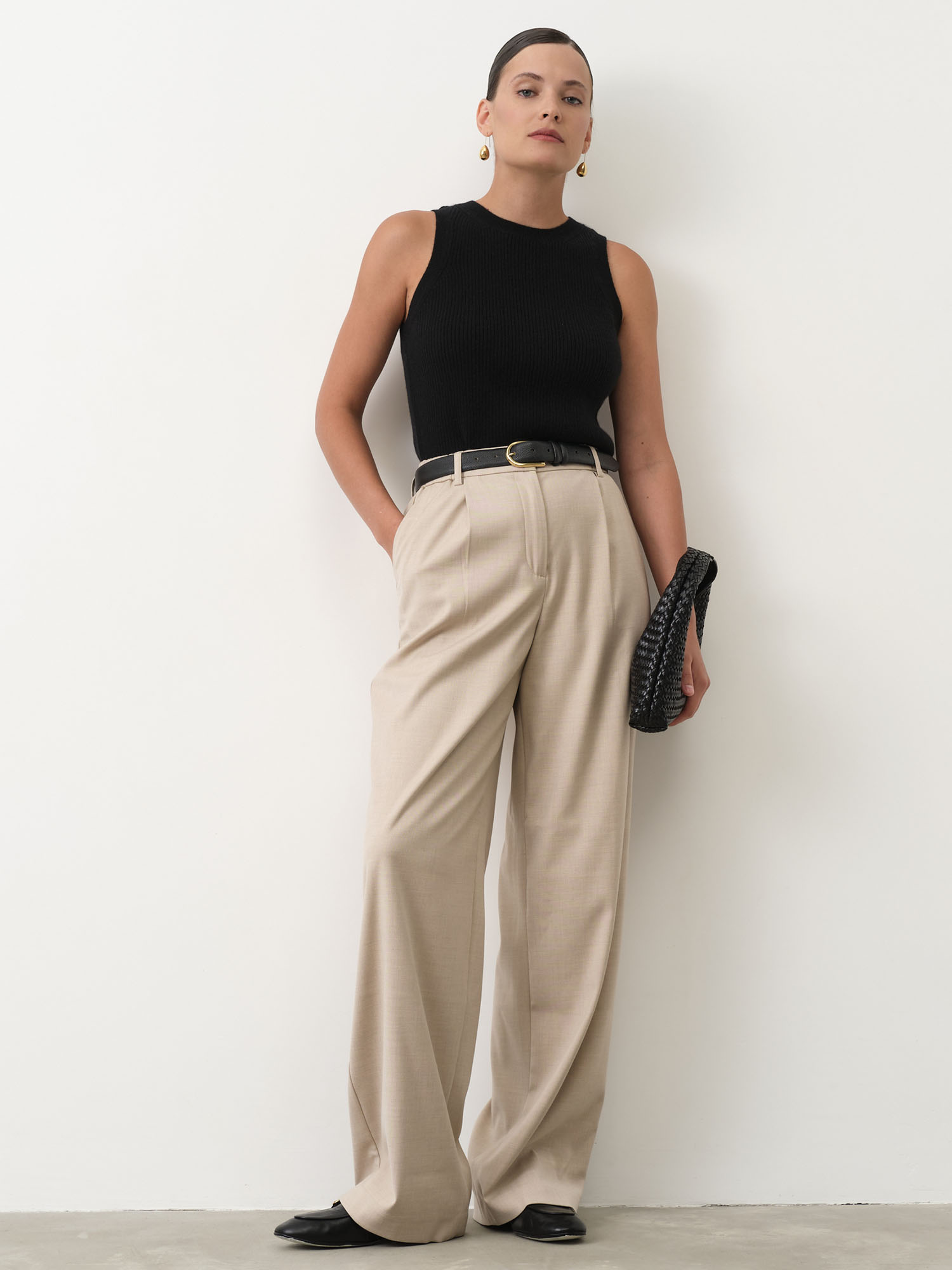 Джемпер кашемировый 06108 черный 21051₽