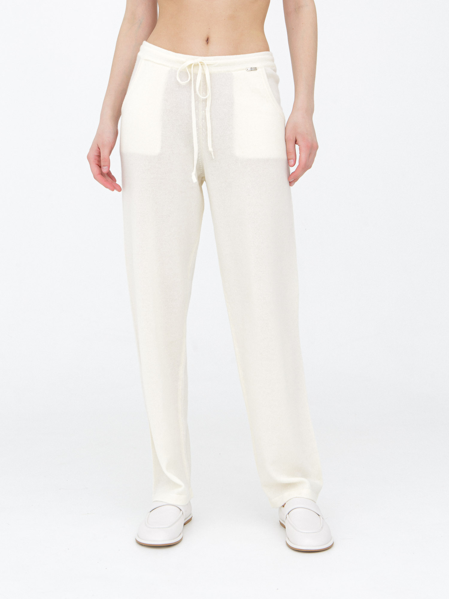 Брюки кашемировые 05030 кремовые 22952₽