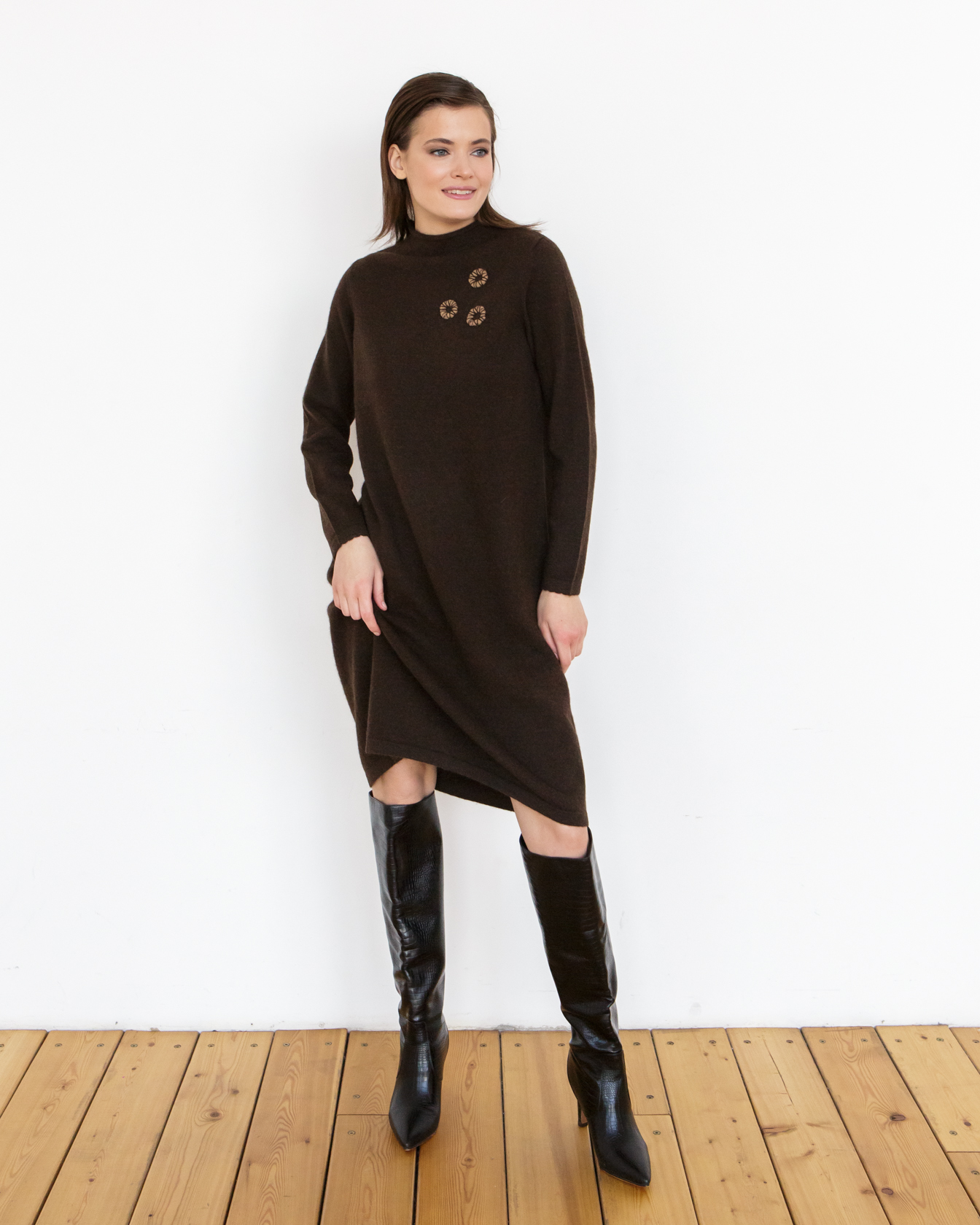 Платье из пуха яка 13062 ТК 24471₽