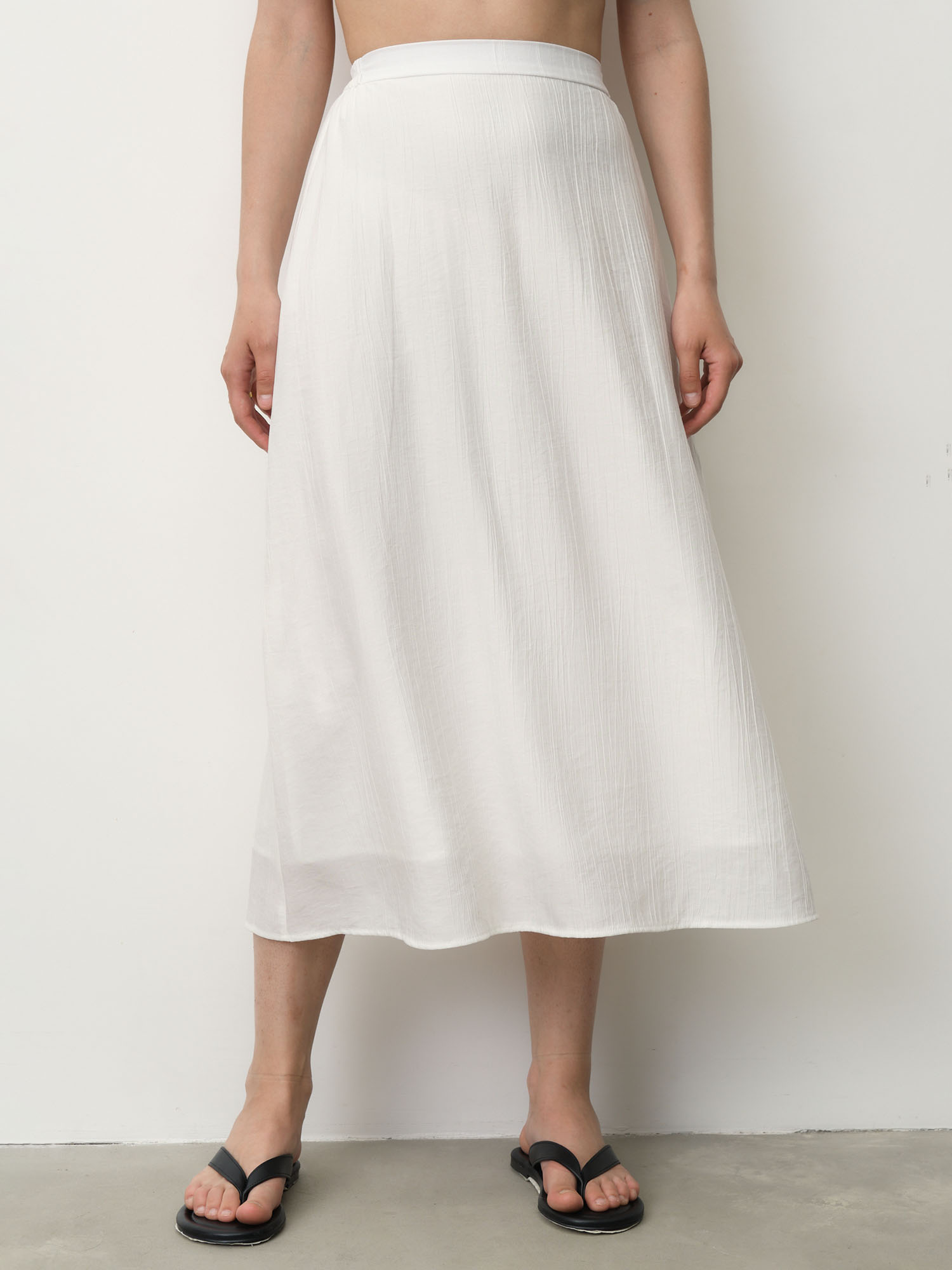 Юбка из вискозы 8011946 белая 4893₽