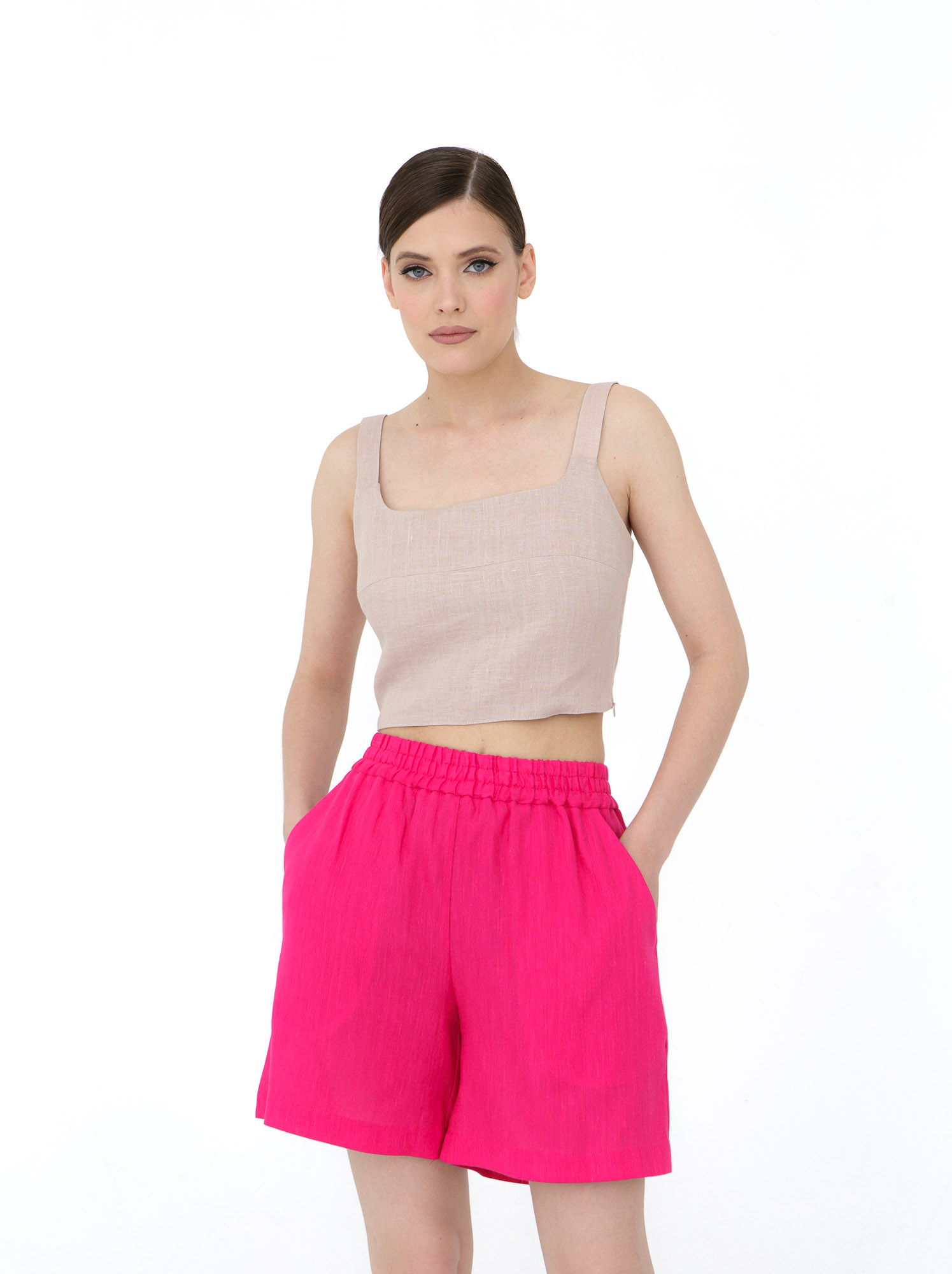 Топ женский КЛ-7738-ИЛ23 какао 1895₽