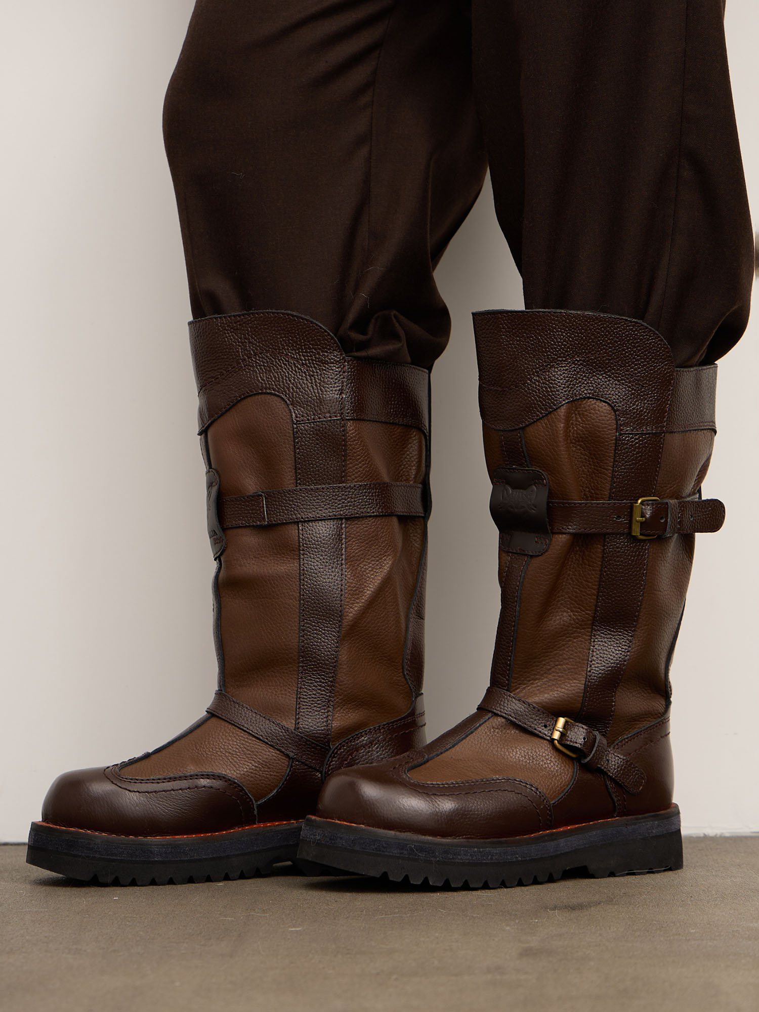 Монгольские унты LBoots XLS коричневые