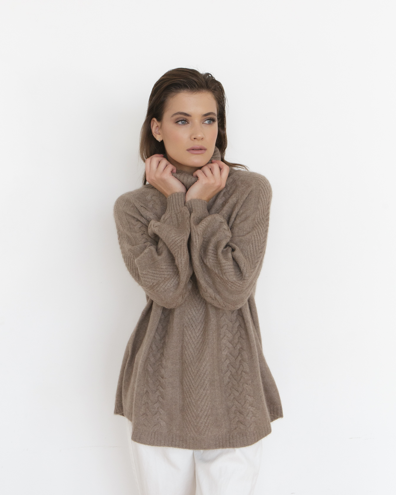 Свитер из кашемира 5056 капучино 38655₽