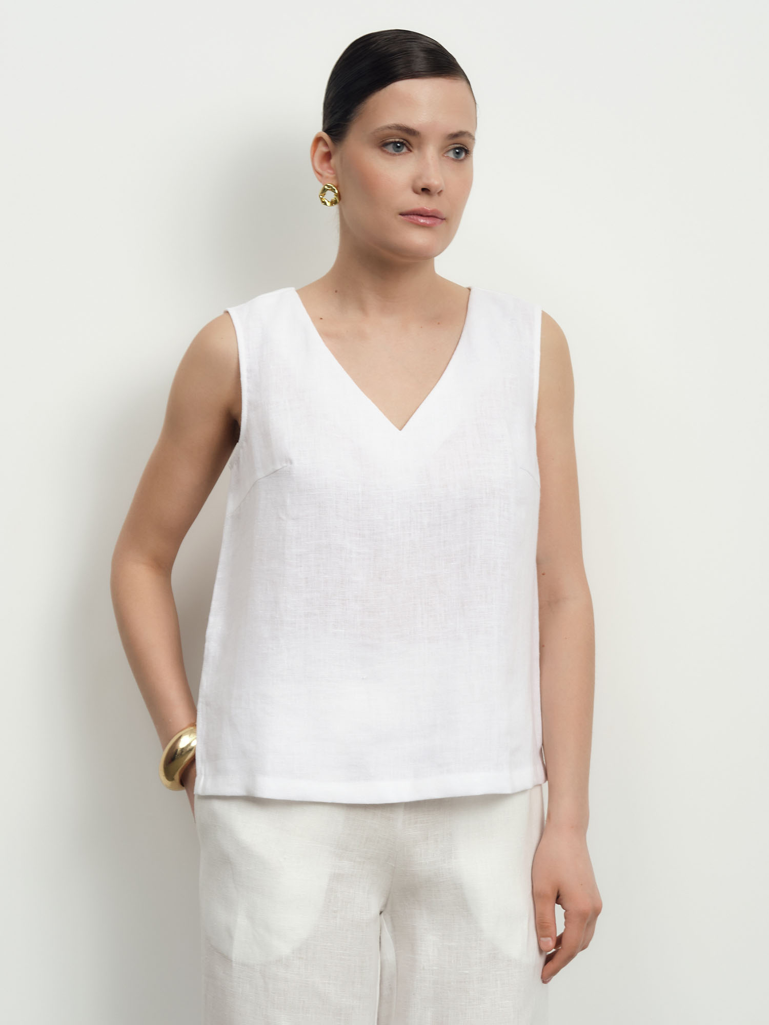 Блузка женская 52117-БЛ белая 5593₽