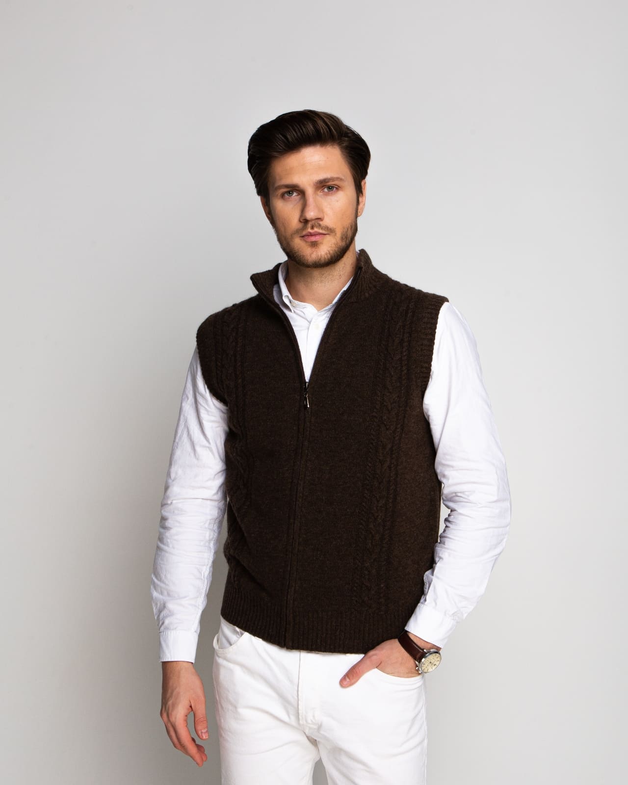 Жилет из шерсти 7М04006 7731₽