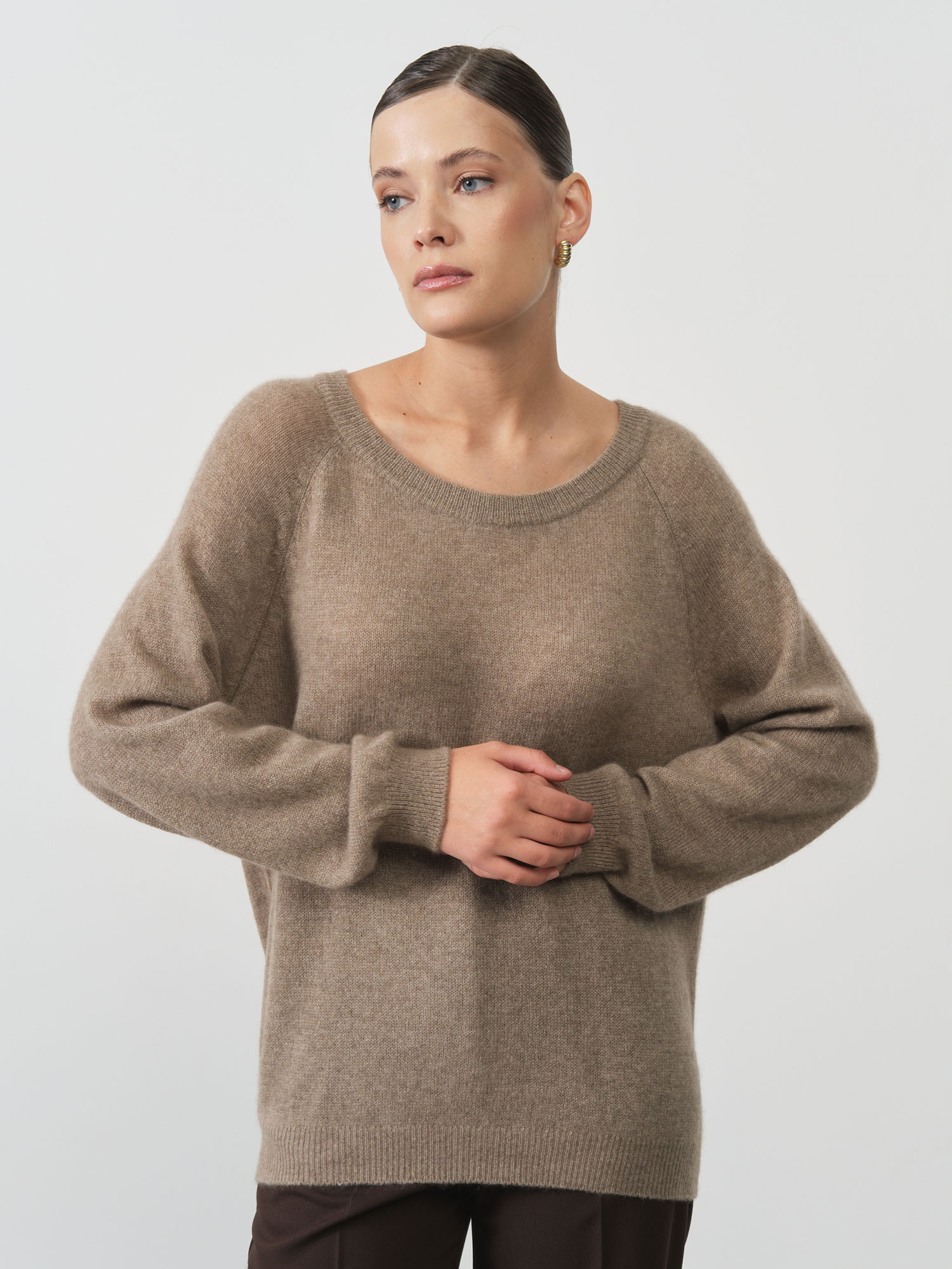 Джемпер кашемировый 1105 капучино 20331₽