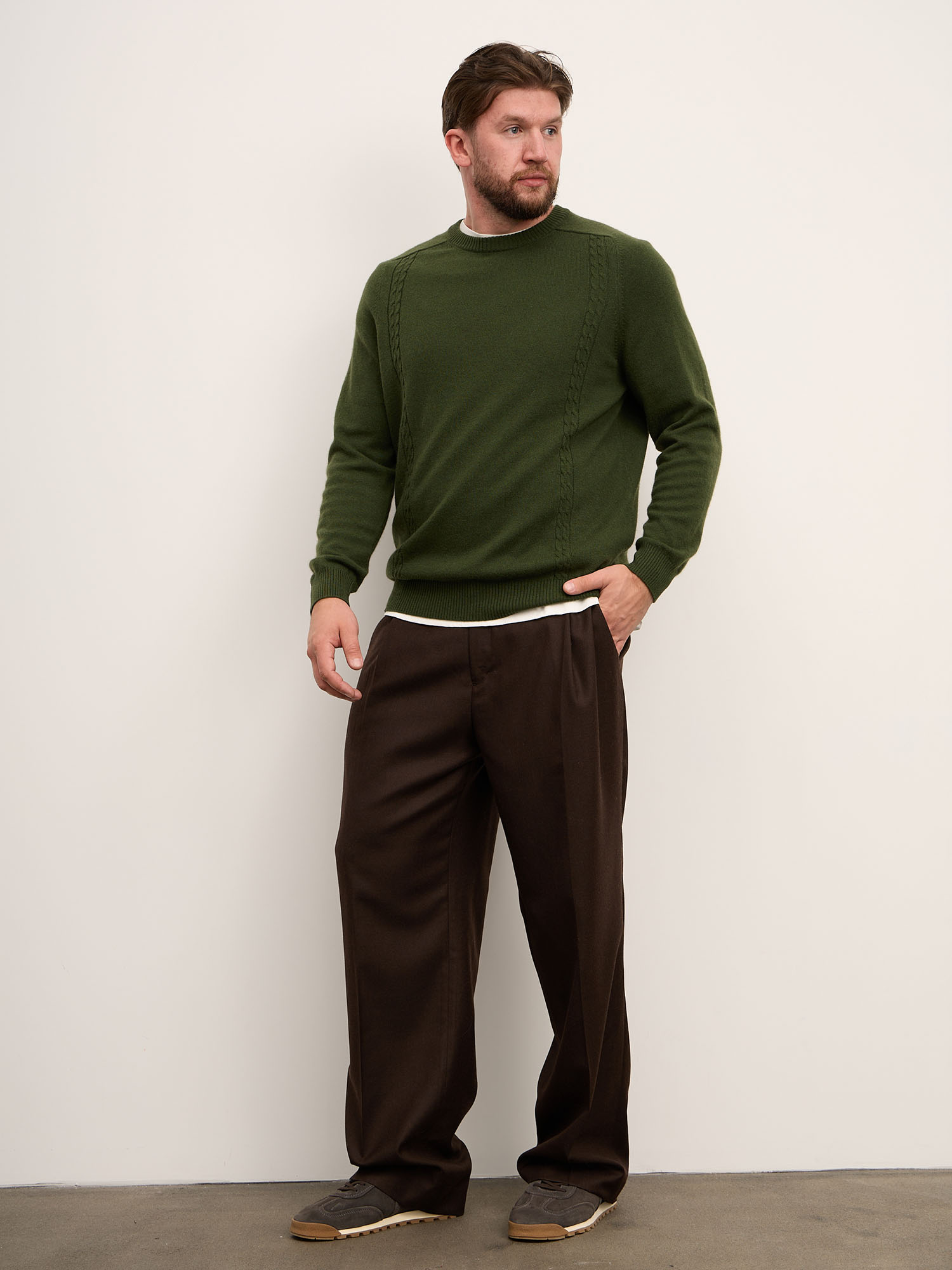 Джемпер из кашемира мужской 01-23-700-0C 20655₽