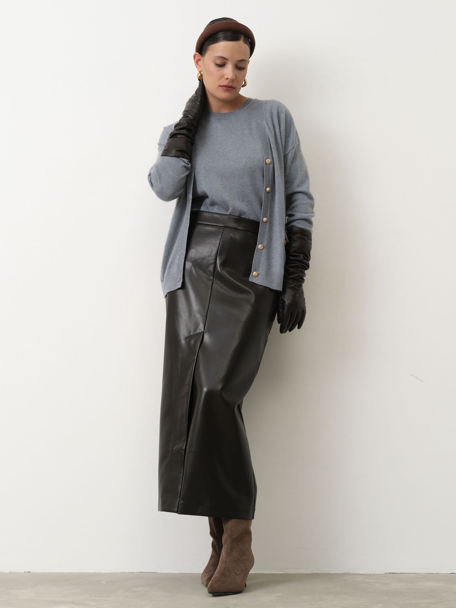 Кардиган из кашемира 08423 океан 33471₽