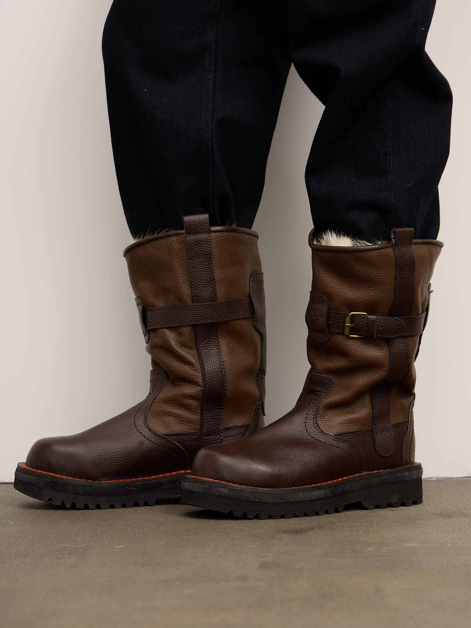 Монгольские унты LBoots LS коричневые