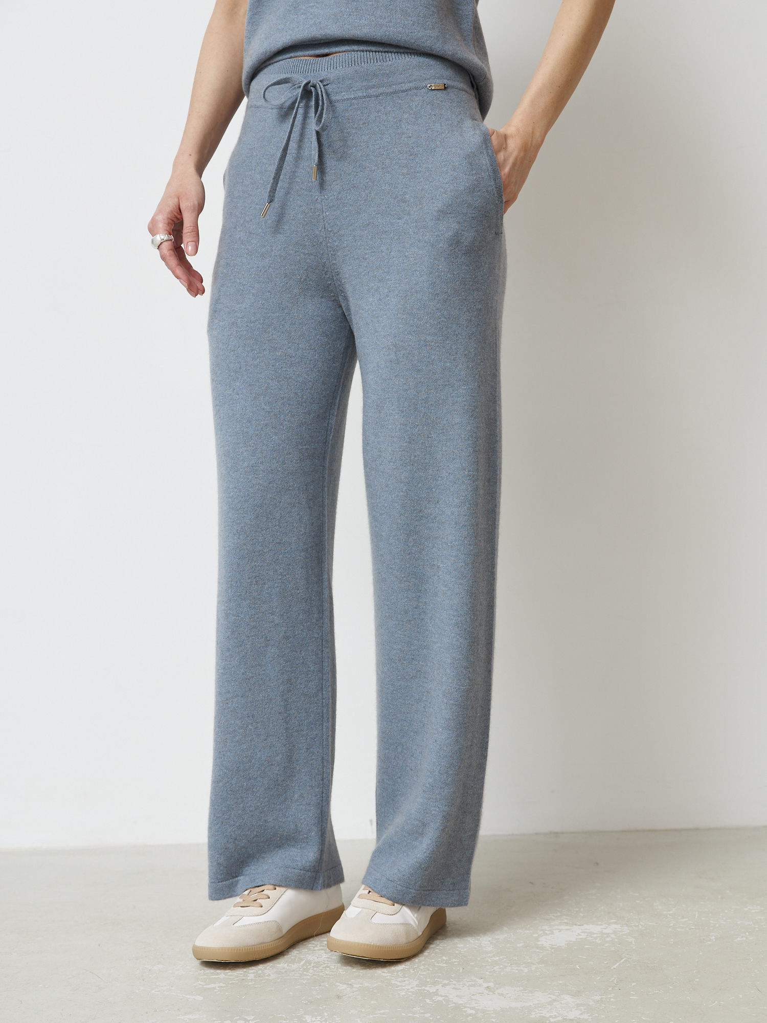 Брюки из кашемира 05145 океан 34842₽