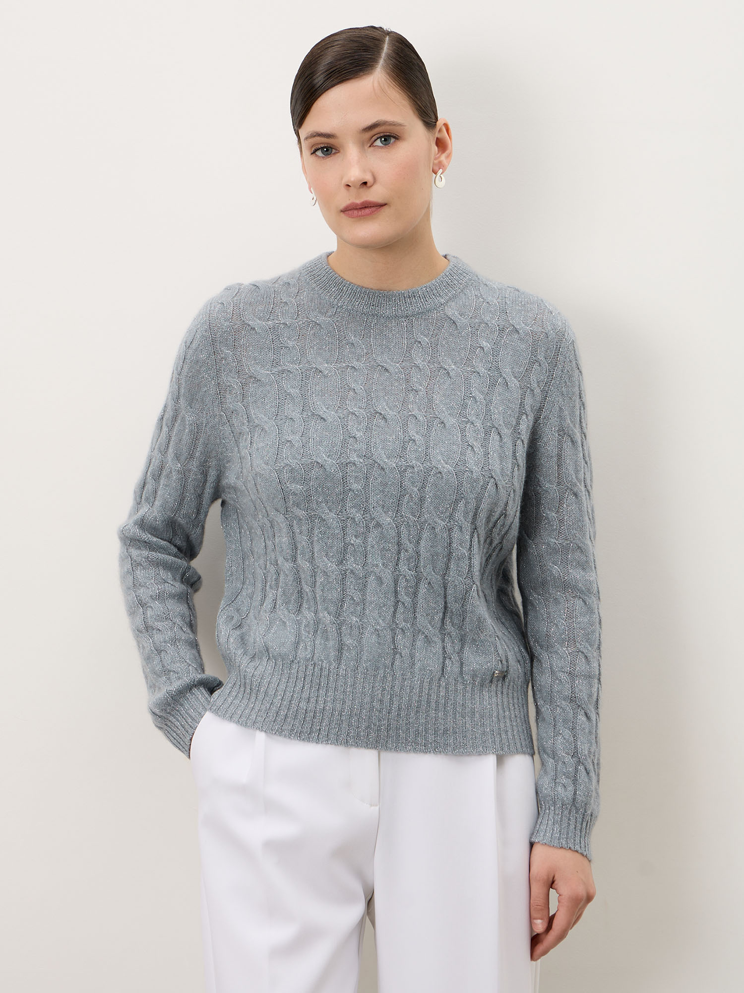 Джемпер из кашемира 01444 женский океан